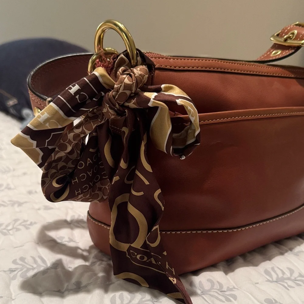 Coach Legacy 65th Anniversary Leather Double Turnlock Shoulder Bag - Picture 8 of 12